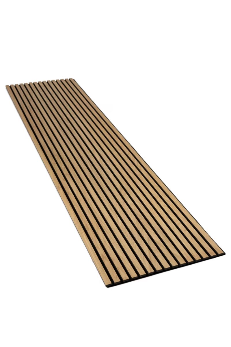 Akustikpaneel Eiche Geölt MDF Schwarz Swissmark