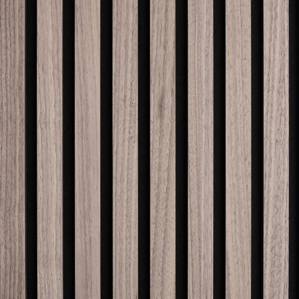 Swissmark Akustikpaneele Amerikanische Walnuss MDF Schwarz / Filz Schwarz