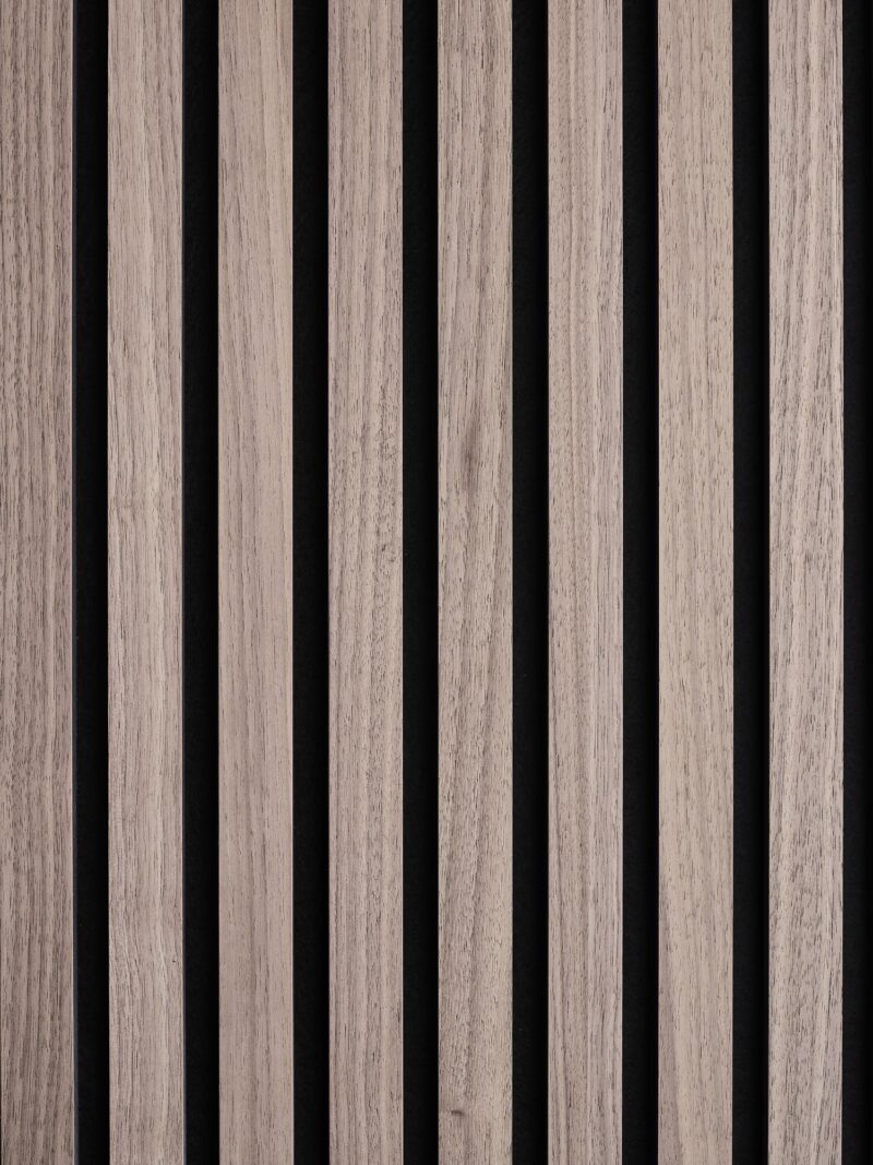 Swissmark Amerikanische Walnuss MDF Schwarz - Filz Schwarz