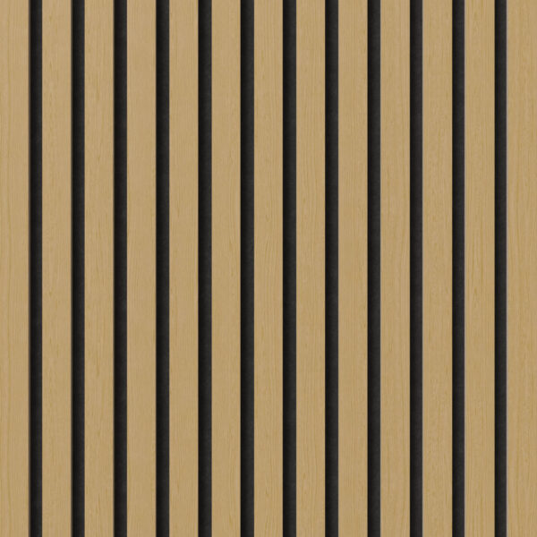 Swissmark Akustikpaneel Eiche natur - 31 mm Schwarzer Filz - Feuerhemmend