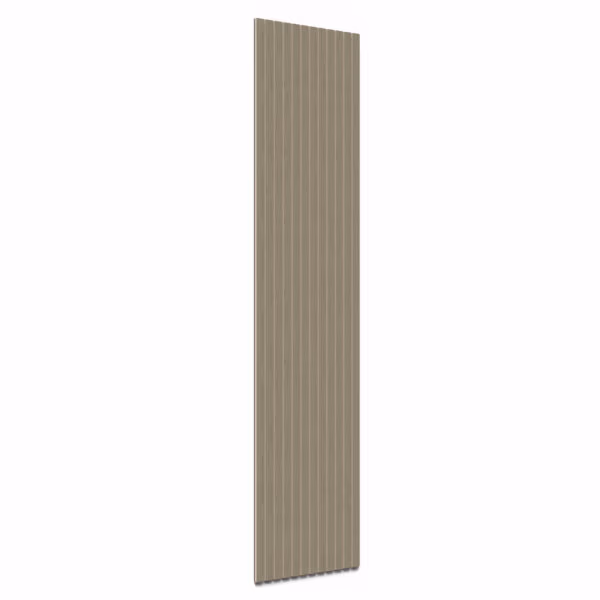 Swissmark Akustikpaneel Eiche Grau - 40 mm Schwarzer Filz - Feuerhemmend
