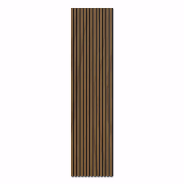 Swissmark Akustikpaneel Amerikanische Walnuss - 31 mm Schwarzer Filz - Feuerhemmend