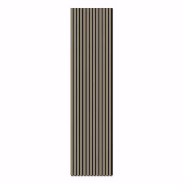 Swissmark Akustikpaneel Eiche Grau - 31 mm Schwarzer Filz - Feuerhemmend