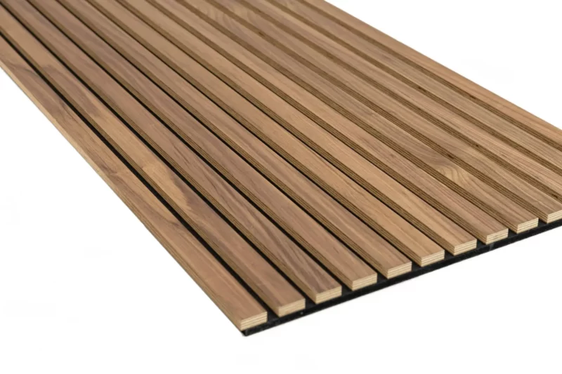 Swissmark Akustikpaneel - Amerikanische Walnuss - Feuerhemmend - L: 2480 x 600mm - Image 5
