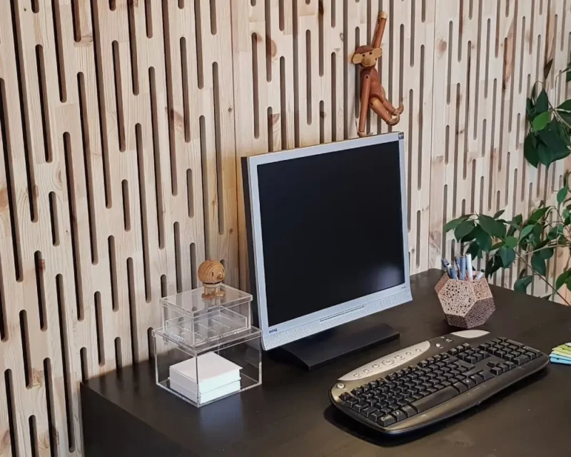 NORTO Toft - Akustikpaneel - Fichte aus recyceltem Restholz - Image 3