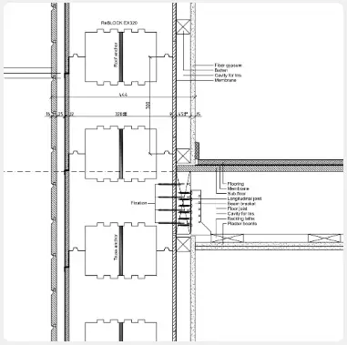 Rexcon ReBLOCK Schwebender Boden