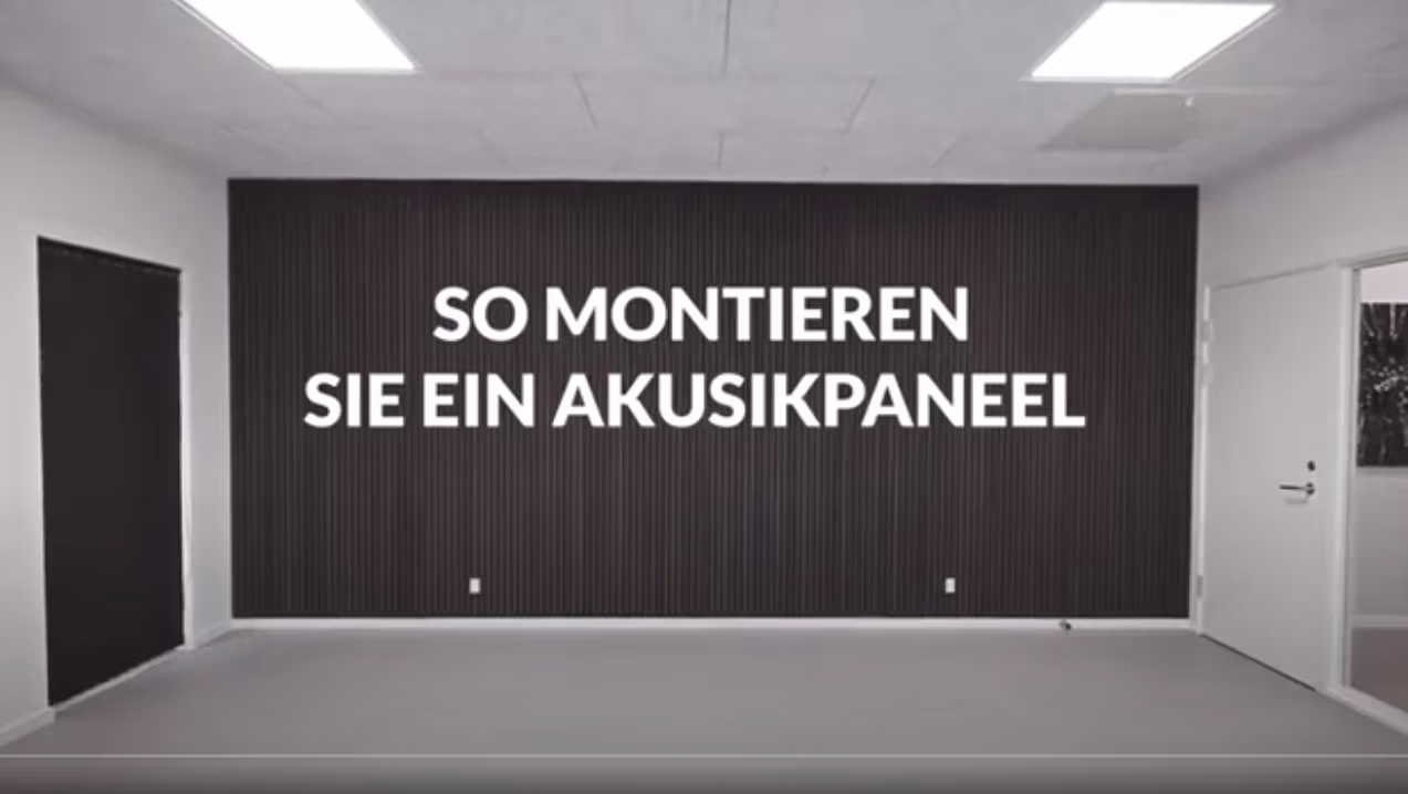 Wandmontage