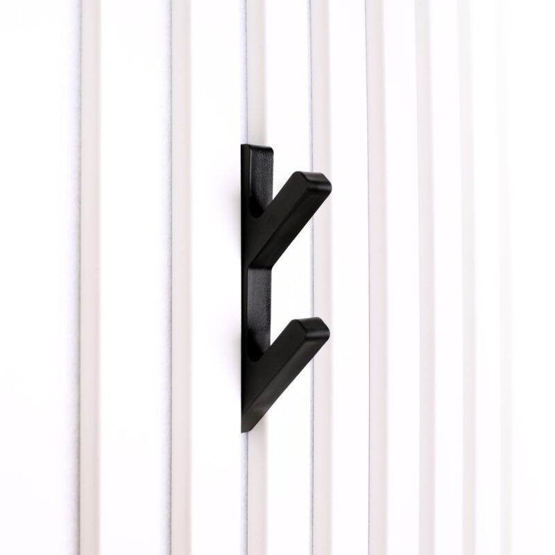 3D-Haken Schwarz für Akustikpaneele
